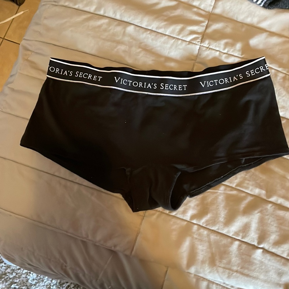 Victoria secret logo band shorties